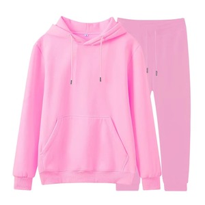 Traje de sudor unisex negro sin capucha Cremallera Serigrafía Personalizar colores Traje de sudor Traje de sudadera ajustado 2 piezas 2025 - Product Image 5