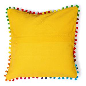 Funda de almohada de algodón bohemio hecha a mano bordado indio 16x16 fundas de cojines Suzani de lana tejido Vintage 100% auténtico hecho a mano - Product Image 4