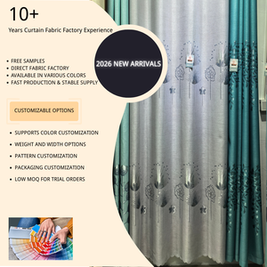 Rouleau de <span class=keywords><strong>tissu</strong></span> pour rideaux à prix direct usine, nouveau motif, <span class=keywords><strong>tissu</strong></span> occultant en polyester pour rideaux de salon - Product Image 4