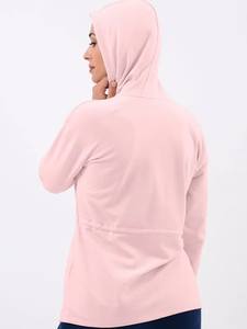 Sudadera con capucha suave para mujer, perfecta para relajarse en casa o correr, sudadera deportiva transpirable y acogedora, Sudadera con capucha ecológica - Product Image 6