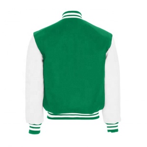 Veste universitaire fabriquée en usine pour hommes Tendance High Street Winter Letterman Designs Veste universitaire respirante de haute qualité pour homme - Product Image 6