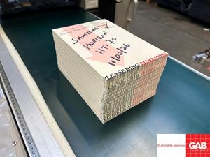 Máquina de recortar libros Horizon HT-70 de tres cuchillas usada en venta - Product Image 6