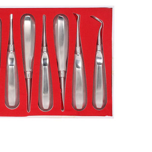 Elevador de raíz Dental Manual, 10 Uds., instrumentos de ortodoncia, certificado CE, Clase II, Kit de extracción de raíz para aflojar dientes - Product Image 6
