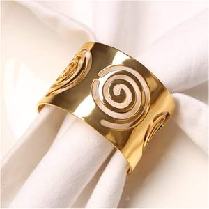 Servilletero de latón único para mesa de cena, tamaño personalizado, diseño de ciervo de cisne, gran oferta - Product Image 3