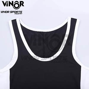 Lutte Singlet Sublimation Impression 100% Spandex Lutte Costume Une Pièce Tops Personnaliser Hommes Lutte Uniforme - Product Image 4