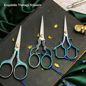 Customized Sewing Embroidery <b>Scissors</b> Fancy Handle Stainless Steel Embroidery <b>Scissors</b> for Threading Needlework - Product Image 2
