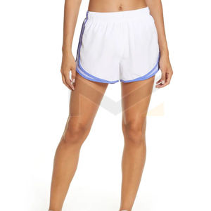 Mujeres verano Jogging básico cintura elástica pantalones cortos OEM señoras transpirable Casual deportes Yoga gimnasio Fitness entrenamiento pantalones cortos para correr - Product Image 1