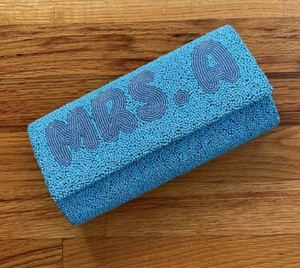 Los últimos bolsos nupciales personalizados de la isla con cuentas a mano, accesorio de moda elegante para vestido de Dama - Product Image 2