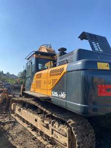 Excavadora de Orugas Usada Hyundai 520L-9VS en Buen Estado, Maquinaria de Movimiento de Tierras de 52 Toneladas con Motor y Rodamientos a Bajo Precio - Product Image 3