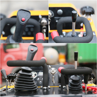 Chargeuse compacte polyvalente sur chenilles, mini-chargeuse frontale, moteur Kubota diesel, certifiée CE EPA, entièrement équipée