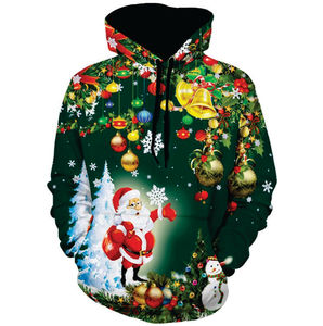 Sweat-shirts de haute qualité 100% polyester polaire, pull chaud oversize pour sports d'hiver, vente en gros, impression de logo personnalisé pour hommes - Product Image 4