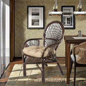Sillón de Comedor VIZIER de Ratán - Diseño Moderno para el Hogar, Oficina y Comedor, Muebles Hechos en Indonesia - Product Image 6