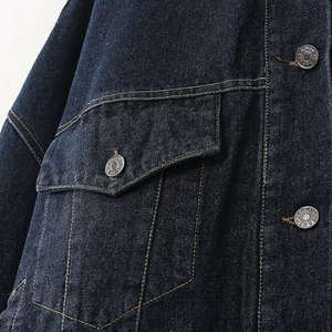 Wholesale Price <b>Crop</b> <b>Women's</b> Denim <b>Jean</b> Jacket Latest Style Denim Material Made <b>Women</b> <b>Crop</b> Denim Jacket - Product Image 6