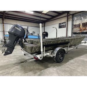 2026 Lowcountry Swamp Fox 1754 Nuevo Bote de Pesca de Aluminio con Casco de Aluminio Resistente, a Gasolina - Product Image 2