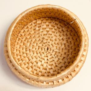 Juego de alfombrillas de ratán redondas bohemias, utensilios de cocina sostenibles con soportes para alfombrillas, Colección barata de Vietnam - Product Image 3