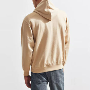 Sudadera con Capucha Extra Grande para Hombre de Calidad Superior, Ecológica, con Bordado Chenille Personalizado, Transpirable, de Felpa, con Estampado Sólido - Product Image 2