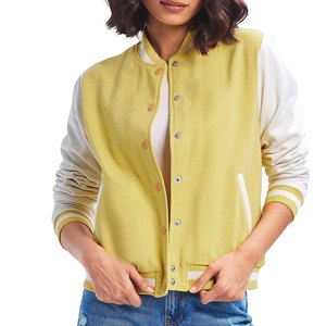Chaqueta Universitaria Clásica para Mujer, Perfecta para un Look Casual y Elegante, Prenda Exterior Duradera, Cómoda y Moderna para Uso Diario - Product Image 1
