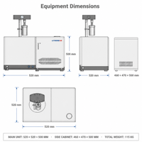 Calorimètre automatique YX ZR9706 pour la mesure de la valeur calorifique du charbon et le remplissage d'oxygène – Équipement de laboratoire pour la mesure thermique