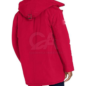 Focused <b>Men</b> Streetwear Hooded Faux <b>Fur</b> Winter <b>Jacket</b> Customized Winter Outerwear Fashion Trend - Product Image 4