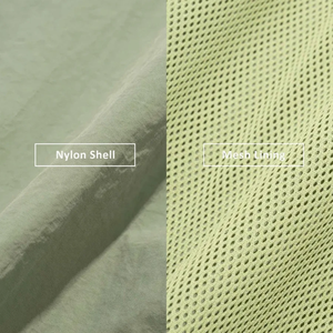 Conjunto de Chaqueta de Dos Piezas con Cierre y Diseño de Color Combinado, Chaqueta Cortavientos de Nailon y Poliéster, Ropa Deportiva Urbana, Chándal de Nailon para Hombre, Venta al por Mayor de Fábrica - Product Image 4