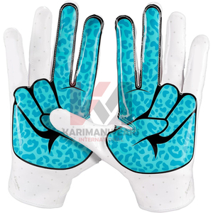 Guantes de Fútbol Americano Antideslizantes y Duraderos, Logotipo Personalizado, Ajuste Cómodo, Proveedor de Guantes Deportivos para Invierno y Exteriores - Product Image 2
