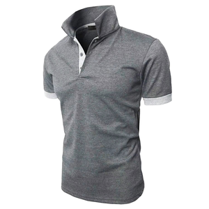 Diseño personalizado de su propia marca Polo de manga corta Ropa de hombre 100% algodón de secado rápido Hombre Golf Camiseta Producto Premium - Product Image 2