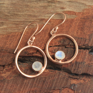 925 Sterling <b>Silver</b> <b>Drop</b> <b>Earrings</b> Handmade Fine Jewelry Rose Gold Plated Citrine Gemstone Women Perfect Gift - Product Image 2