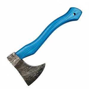 Haches en acier Damas de qualité supérieure avec finition polie à la main et manche en bois robuste pour une utilisation intensive, haches en acier Damas faites à la main - Product Image 6