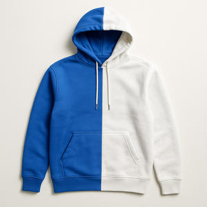 OEM personalizado pulóver 100% algodón polar Sudadera con capucha transpirable Panel liso teñido DIY patrón invierno temporada cuello con capucha hecho Pakistán - Product Image 5