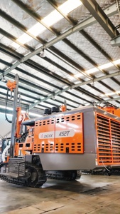 Plataforma de Perforación de Superficie DTH ZGYX452 de Bajo Mantenimiento, Motor con Compresor de Aire Integrado, Accionamiento Diésel, Profundidad Máxima de Perforación de 21 m, para Minería - Product Image 3