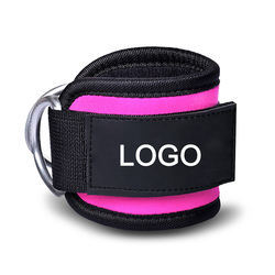 GAF Adjustable Neoprene Padded Weight Workout <b>Support</b> Gym <b>Ankle</b> Cuffs Fitness <b>Ankle</b> Straps For Cable Machines - Product Image 3