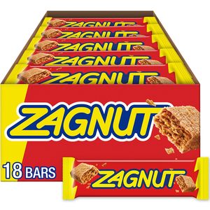 Barras de Caramelo ZAGNUT con Mantequilla de Cacahuete Crujiente y Coco Tostado, 1.51 oz (Paquete de 18) - Product Image 4