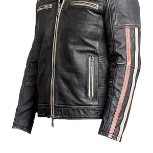 Chaqueta de Cuero Genuino Personalizable de la Mejor Calidad para Hombre, Diseña Tu Propia Chaqueta, Material Duradero, Chaqueta para Hombre - Product Image 5
