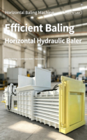 Presse à compression hydraulique pour le recyclage du papier, machine à balles horizontales pour les déchets de papier et le carton