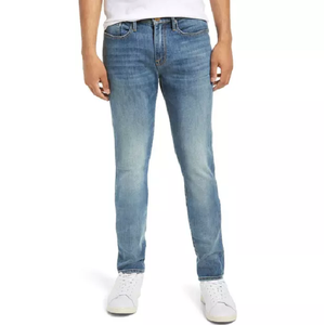 Pantalon en jean pour homme, 100% coton de haute qualité, destiné à l'exportation, haute étanchéité, Service OEM, jean pour homme, vêtement décontracté, Design personnalisé - Product Image 3