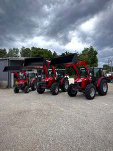 Buy Used and New Massey Ferguson 4710 70HP 4WD for Diesel Engine Wheel Tractor Enclosed Cab Farm Utility Agricultural - Product Image 3