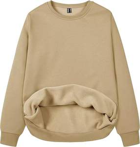 Sudaderas de hombre de color sólido de 410G, suéter de otoño con cremallera, cuello redondo y cremallera de talla grande - Product Image 6