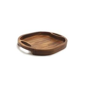 Newly Designed Traditional Style <b>Disposable</b> Breakfast Food Display Serving Tray with Lid for Cheese and Wood <b>Platter</b> Serving - Product Image 1
