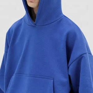 Sudadera con Capucha Extra Grande para Hombre, Estilo Urbano, de Alta Calidad, 100% Algodón, Transpirable, Lisa, para Invierno - Product Image 5