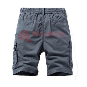 Nueva llegada OEM diseño superventas algodón sólido Cargo pantalones cortos hombres Casual personalizado verano deportes pantalones cortos impresión Digital para la venta - Product Image 6