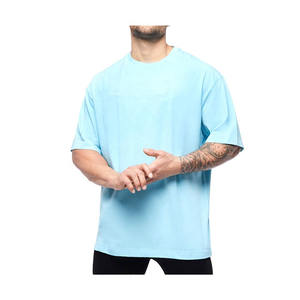 T-shirts imprimés décontractés pour hommes surdimensionnés Meilleur vendeur 100% Coton Street Wear Tissu en jersey respirant à manches courtes - Product Image 1