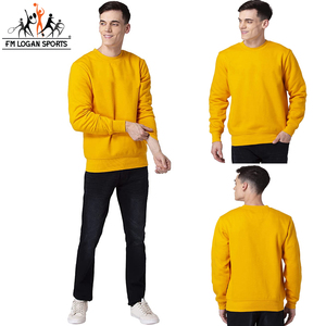 Sweat-shirt d'entraînement pour hommes, première qualité, couleur unie, sport, FM LOGAN, vente en gros - Product Image 6