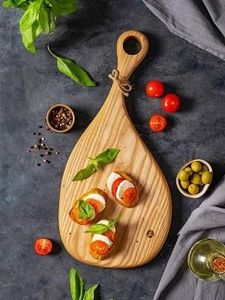 Tabla de Cortar Profesional de Alta Resistencia, Madera Maciza, Apta para Lavavajillas, para Carne, Verduras, Preparación de Alimentos, Sostenible - Product Image 6