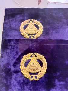Grand Master Lodge <b>Apron</b> Purple - Product Image 5