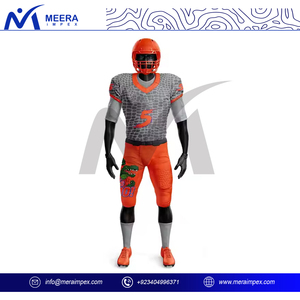 Men's New Arrival American Football Jersey High Quality Customizable Short Sleeve 100% Polyester Sports Jersey - Product Image 3