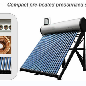 CHAUFFE-EAU CHAUFFE-<span class=keywords><strong>SOLAIRE</strong></span> <span class=keywords><strong>SOLAIRE</strong></span> Préchauffé avec réservoir <span class=keywords><strong>d</strong></span>'eau auxiliaire - Product Image 2