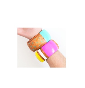 Nouveau design de bracelet en bois naturel pour les filles bracelet de manchette bijoux de mode bracelet femme pour l'utilisation de cadeau de fête de mariage - Product Image 6