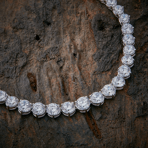 Collier en argent 92,5 plaqué or 14K et 18K avec diamant et perle, design tendance en forme de boule, pour cadeau de mariage, style religieux - Product Image 1