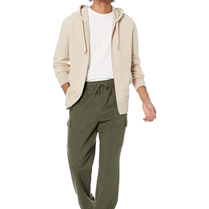 Sudadera con Capucha Personalizada de Alta Calidad para Hombre, Sudadera Informal con Capucha y Cremallera Completa, Sudadera Holgada para Hombre - Product Image 4