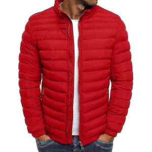 Vestes matelassées en nylon et polyester pour hommes sur mesure, col montant, style streetwear, vente en gros de vestes matelassées pour enfants - Product Image 3